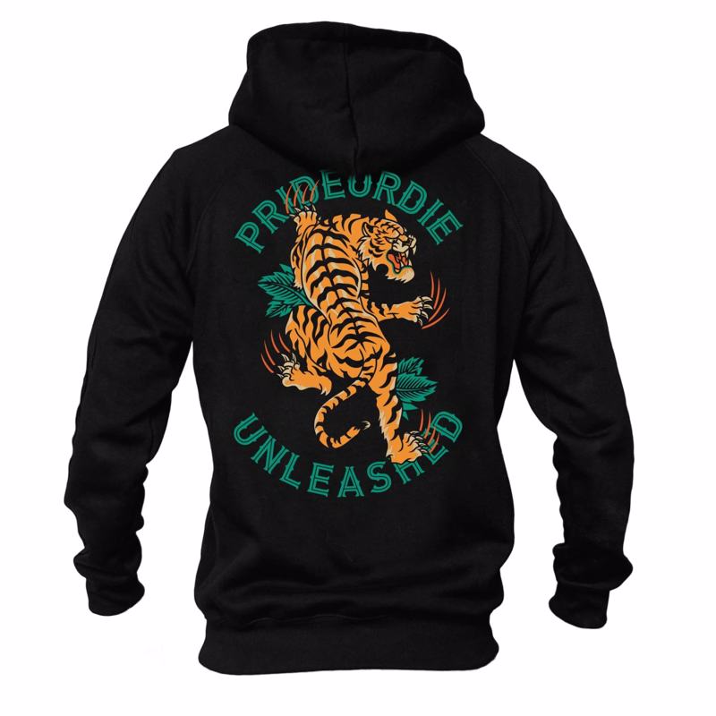 PRIDE OR DIE UNLEASHED hoodie -black